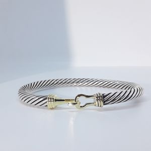 DAVID YURMAN 5MM GOLD BUCKLE BRACELET